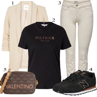 outfit mit Khaki/Bež/Rjava Gležnarji/Motoristične Kavbojke/Capri Kavbojke/Odrezane Kavbojke/Kavbojke z Razporkom/Push up Kavbojke/Usnjena Jakna/Ozke Kavbojke/Usnjene Čevlje/Termodžinsi/Zimska jakna Only "Pokrivalo za pomlad"