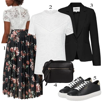 outfit mit Superga Superge z Bleščicami/Superge Z Bočno Zadrgo/Superge Luknjasta/Superge z ježkom/Teddy Superga MICHAEL Michael Kors "Pokrivalo za pomlad"