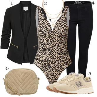 outfit mit Bež Superga New Balance "Pokrivalo za pomlad"