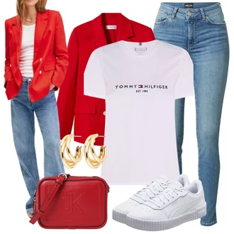 Vintage outfity Džínovina s Světle modrá/Modrá Kožená bunda/Kožená Pánská Bund/Navlékací džíny/Zimní bunda/Push up Džín/Džíny s Rozparkem/Slim Fit Džíny/High Waist Džínové Kalhoty/Kožené Boty Pieces "Perfektní na zimu"