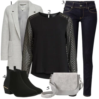 outfit "Pokrivalo za pomlad"