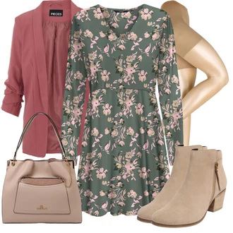 Outfit s Taška Přes Rameno river island "Perfektní na jaro"