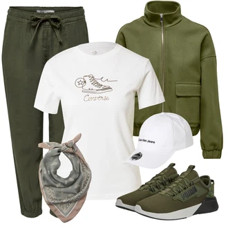 Outfit s Šátek Pull&Bear "Perfektní na jaro"