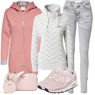 Běhání Outfit s Růžová Běžecká bota/Běžecká bota/Gymnastická bota/Bota na fitness Nike Sportswear "Perfektní na jaro"Look: Běhání, Na Procházku, Bruslení