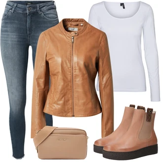 Outfit s Hnědá Dlouhé Šaty/Doplňek/Taška Přes Rameno/Dlouhý Zimní Kabát/Dlouhé Kardigany/Dlouhá tylová sukně Calvin Klein "Perfektní na zimu"