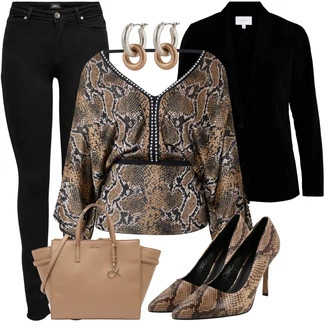 Outfity na zimu s Černá Blůzové Sako/Boyfriend Sako/Kožená bunda pro muže/Kordové Sako/Elegantní Sako/Pletený Sako/Teplákový blejzr/Kožená Pánská Bund/Kožená bunda Vila "Perfektní na zimu"