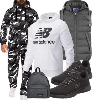 Zweiteilige Outfit mit Schwarz Unkategorisiert Finchman "Sport Outfit"