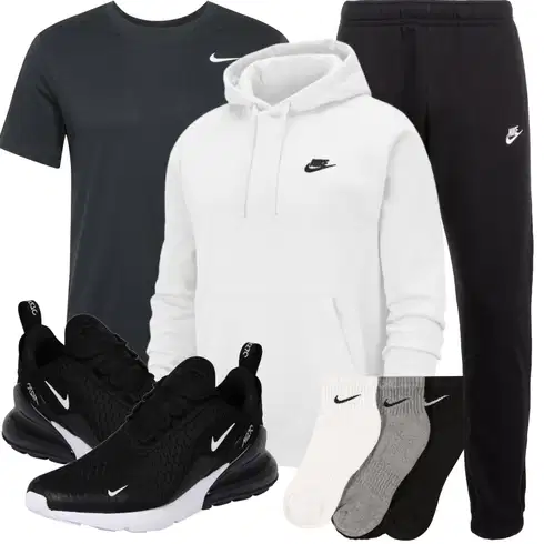 Party Schwarz/Grau/Dunkelgrau/Dunkelblau T-Shirt Training/Sport-Top/Funktions T-Shirt Nike kombinierenLook: Wasen, Konzert, Festival, Konfirmation, Bar, Pop Konzert, Schule, Hawaii, Party