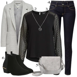 outfit "Pokrivalo za pomlad"