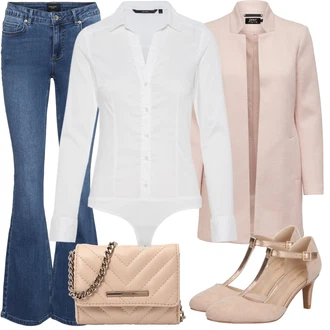 Prošívaný Outfit s Růžová/Béžová/Modrá Dlouhé Kardigany/Doplňek/Dlouhý Zimní Kabát/Taška Přes Rameno/Dlouhá tylová sukně/Dlouhé Šaty Aldo "Stylový look na jaro"