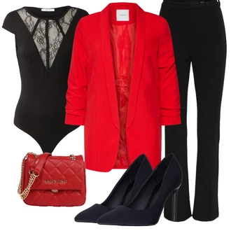 Svatební host Outfit s Černá Móda Pro Plnoštíhlou Dámské spodní prádlo a plavky/Plavky Velké Velikosti About You "Stylový look na jaro"