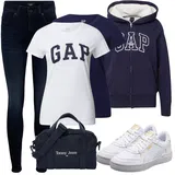 GAP mikiny outfity image