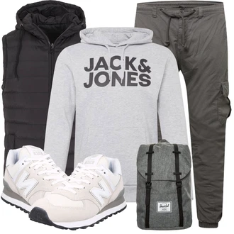 Retro Outfit mit Beige/Creme/Grau/Weiß/Hellgrau Vintage Sneaker/Sneaker Low/Walkingschuh/Schmaler Sneaker/Winter Sneaker New Balance "Super für die Freizeit"Look: Sportlich, Classic, Elegant, Retro, Löwe, Casual, Outdoor, Unisex, Esthetische, Smart Casual