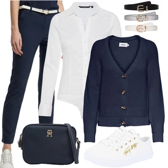 Chino Outfit "Trendový zimní vzhled"