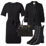 Šaty s Žakárovým Vzorem Outfity image