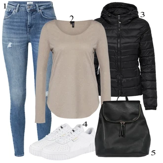 outfit "Pokrivalo za pomlad"