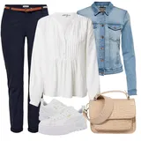 Kombinovat jersejové blůzy podzim image