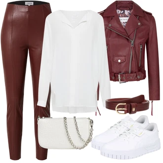 Outfity na zimu s Šedá/Hnědá/Béžová/Bílá/Krémová/Khaki Halenka & Tunika Oversize Halenka/Halenkové Body/Blůza s knoflíčkem/Halenka s Dlouhým Rukávem/Tunikové Tričko/Slip-on Halenka/Oversize Muselínová Blůza/Halenka se Stojatým Límcem/Dlouhá Halenka Vila "Vzhledy pro volný čas"