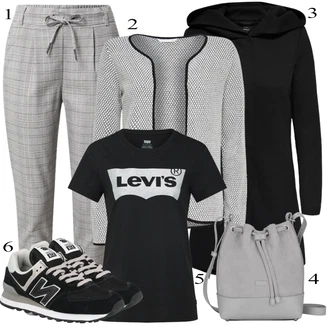 Outfit sa Plava/Pink/Smeđa/TamnoPlava pletena košulja/Majica kratkih rukava/Otmjena majica/Izreka na majici/Majica za plažu/Pulover za plažu/Print majica/Skraćena Majica/Majica za trudnice/Predimenzionirana majica/Top za plažu levi's ® "Tvoj otmjeni outfit"