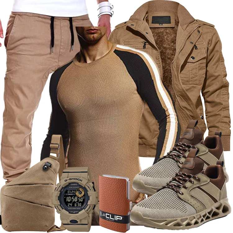 Winterliches Freizeit Outfit