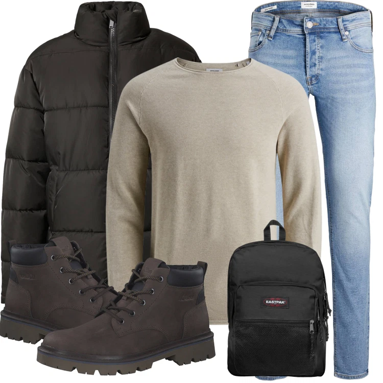 Winterliches Freizeit Outfit