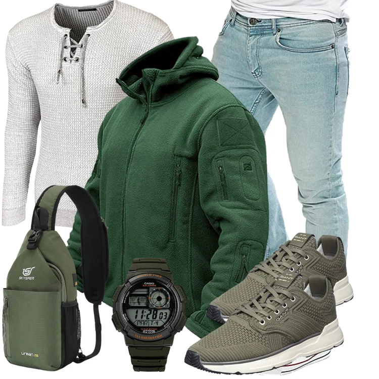Winterliches Freizeit Outfit