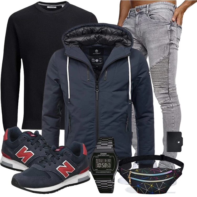 Winterliches Freizeit Outfit