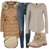 Outfity na Nový rok s kozačkami nad kolena image