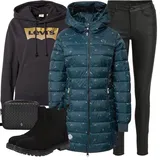 Lak zimní kabáty outfity image