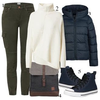 outfit mit Barbour "Zimska oblačila"