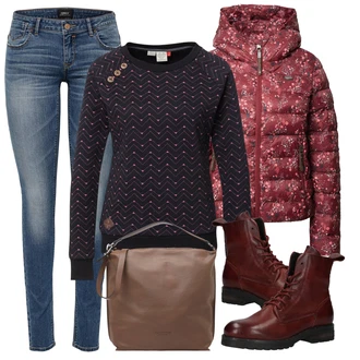 Dlouhé / Maxi Outfit s Zelená Doplňek/Dlouhý Zimní Kabát/Dlouhé Šaty/Dlouhá tylová sukně/Taška Marc O'Polo "Zimní outfity"