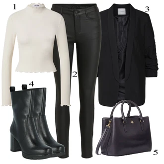 Zimske Outfiti Midi mit Bela/Bež/Khaki/Rjava Majica & Top/Women's Uncategorized Edited "Zimska oblačila"