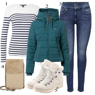 Zimske Outfiti mit Siva/Pastelne barve Polo Ralph Lauren "Zimska oblačila"