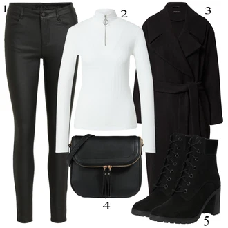 outfit mit Črna Timberland "Zimska oblačila"