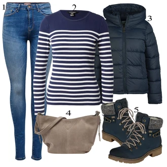 outfit mit Barbour "Zimska oblačila"