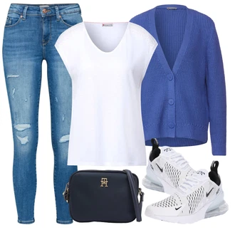 Air Max 270 Outfit s Černá/Bílá Běžecká bota/Běžecká bota/Bota na zumbu/Tenisová bota/Gymnastická bota/Tréninková bota/Volejbalová bota/Bota na fitness/Basketbalová bota Nike Sportswear "Zimní outfity"