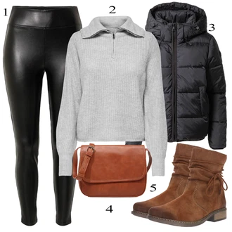 Zimske Outfiti mit Tom Tailor Denim "Zimska oblačila"