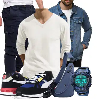 Sport Outfits mit Schwarz Unkategorisiert Puma "Cool für die Freizeit"