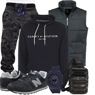 Outfit mit Schwarz Unkategorisiert Brandit "Cool für die Freizeit"