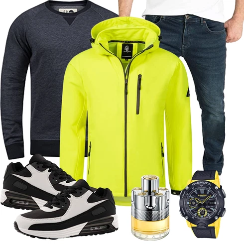 Grau/Blau Schuh Fusskleidung kombinieren mit Blau Hose !Solid