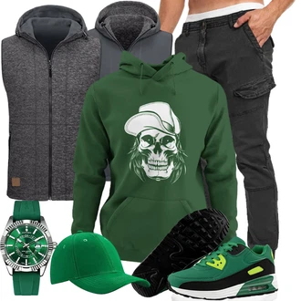 Frühlings Outfits Leichte mit Schwarz Little Donkey Andy, Grau Unkategorisiert Fusskleidung "Cooler Look für den Frühling"