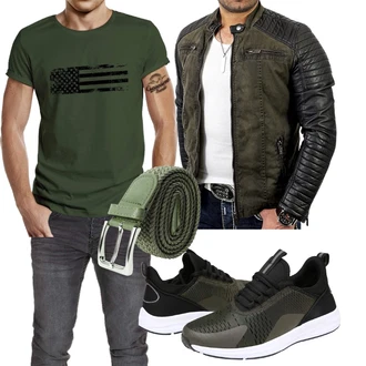 Frühlings Outfits Leichte mit Schwarz Unkategorisiert DAFENP "Cooler Look für den Frühling"