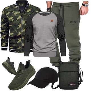Outfit mit Schwarz Lacoste "Cooles Outfit"