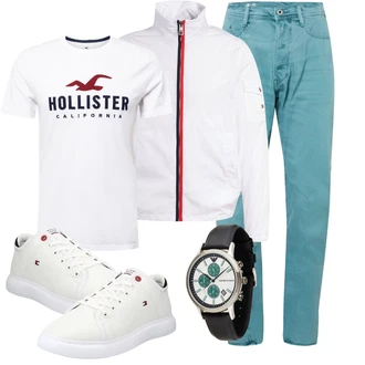 Jeans Outfits mit Tommy Hilfiger, Tommy Hilfiger "Cooles Outfit"