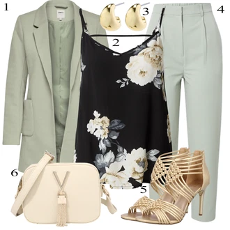 outfit mit Bež Bullboxer "Pokrivalo za pomlad"