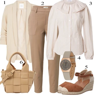 outfit mit Barbour "Pokrivalo za pomlad"