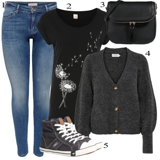 outfit mit Mustang "Pokrivalo za pomlad"
