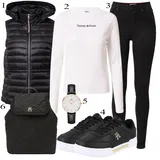Tommy Hilfiger Kavbojke Visokega Pasu outfiti za dame image