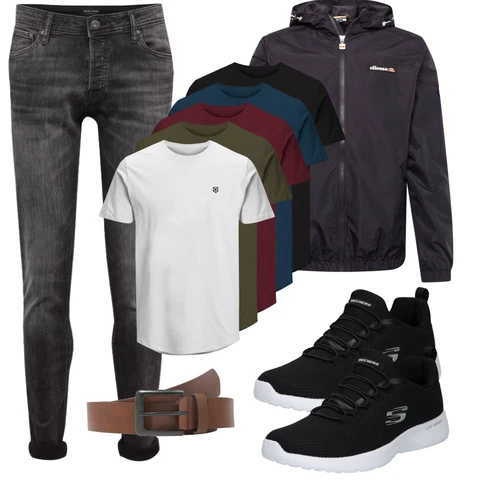 Elegant Schwarz Walkingschuh/Sneaker Low/Sommer Sneaker/Schmaler Sneaker/gesundheitsschuh/Winter Sneaker/Turnschuh ohne Schnürsenkel/Skateschuh Skechers kombinierenLook: Sportlich, Classic, Elegant, Skater, Outdoor