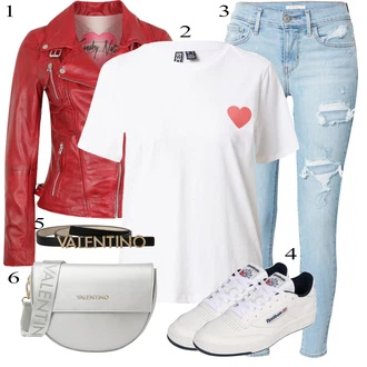 outfit mit Bela valentino "Pokrivalo za pomlad"